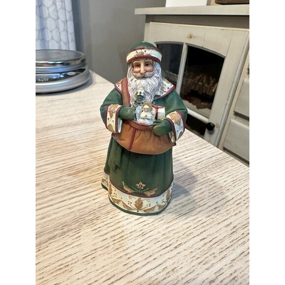 Wonders Of Christmas Santa Figurine Demdaco Judith Ann Griffith 2007 - Picture 2 of 6
